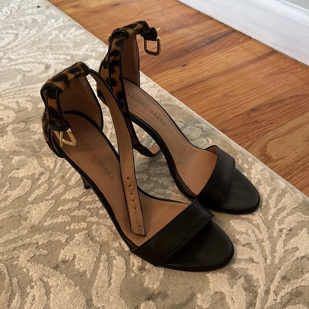 Veronica Beard Calf Hair Sandal - Picture 4 of 6